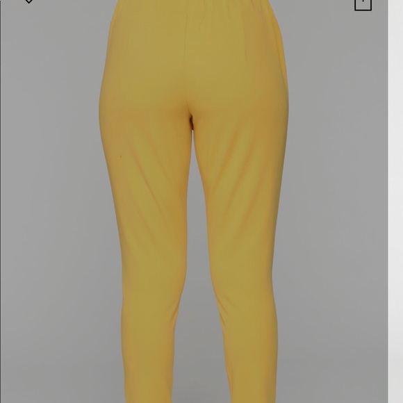 ADORABLE MUSTARD PANTS SIZE:XL - Picture 5 of 6